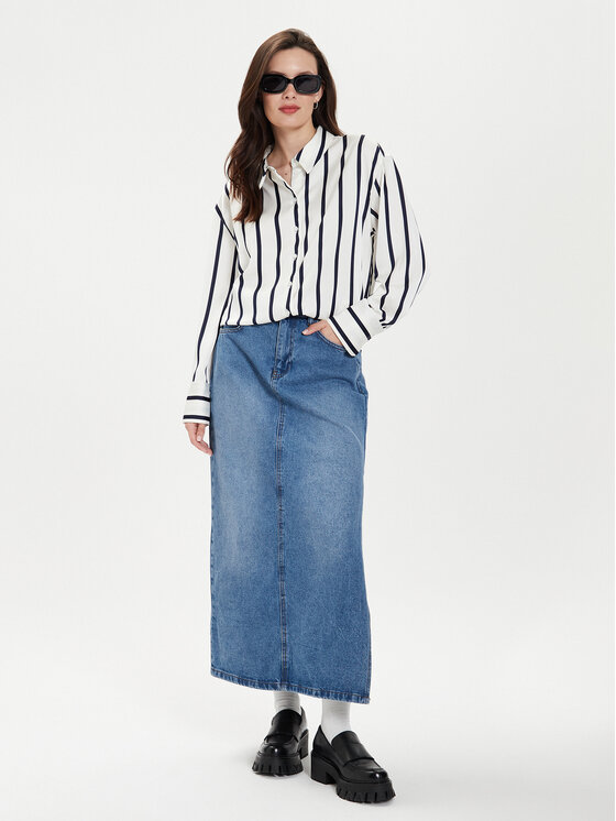 Gina Tricot Gina Tricot Košulja 21991 Šarena Relaxed Fit