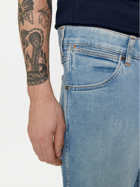 Wrangler Wrangler Traperice Larston 112352836 Plava Slim Fit