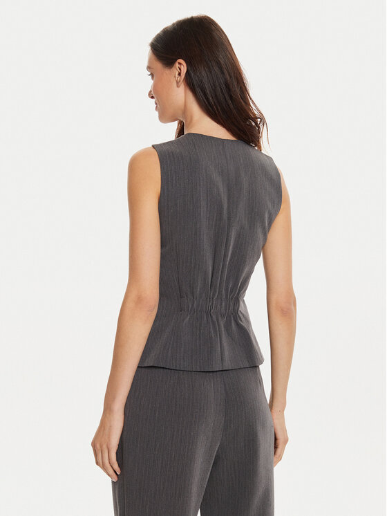 Karen by Simonsen Karen by Simonsen Vestă elegantă Ro 10105155 Gri Regular Fit