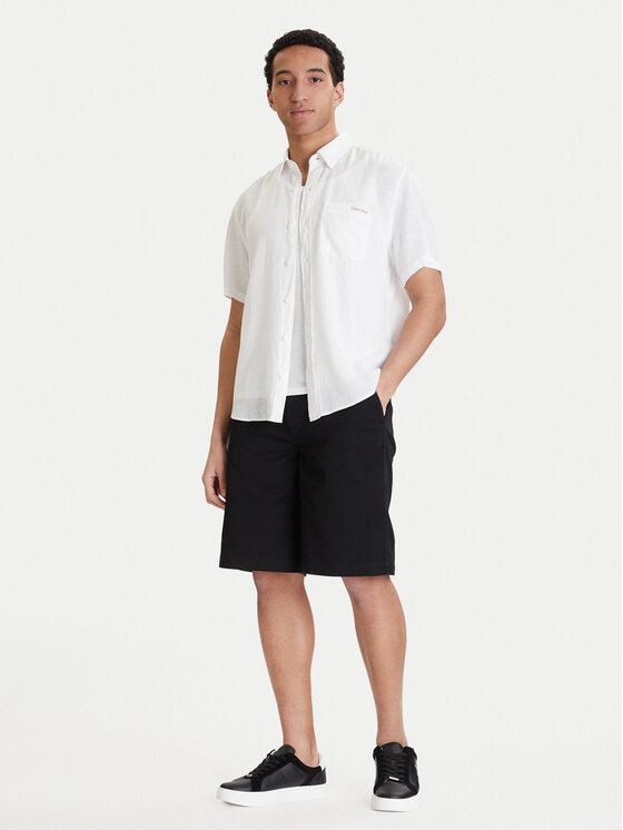 Calvin Klein Jeans Calvin Klein Jeans Koszula LV04RF120G Biały Regular Fit