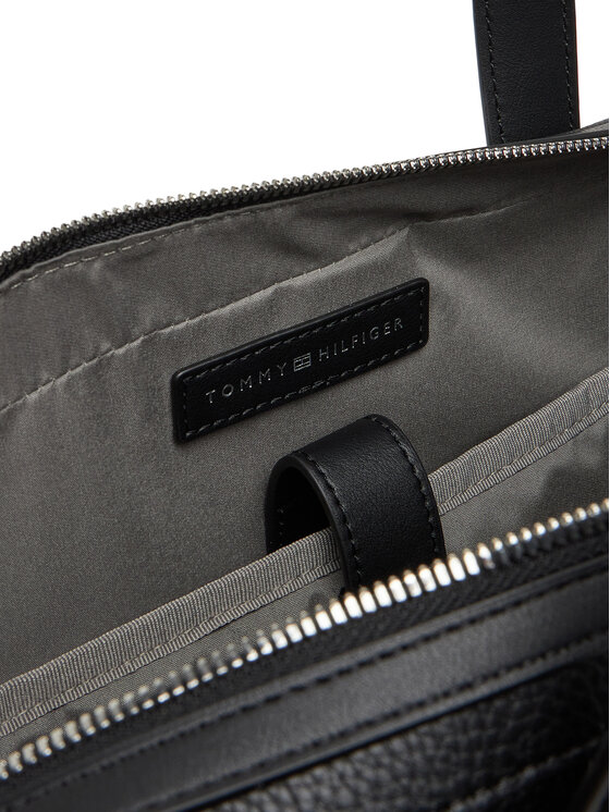 Tommy Hilfiger Tommy Hilfiger Laptoptáska Th Central Slim Computer Bag AM0AM13484 Fekete