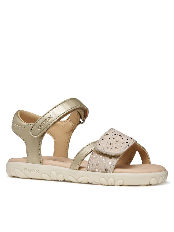 Geox Geox Sandały J Sandal Haiti Girl J658ZC 0NF07 C2012 S Złoty