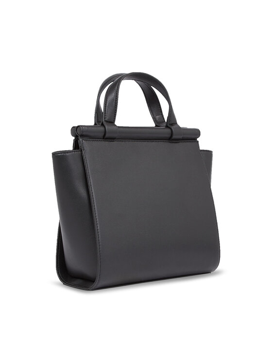 Tommy Hilfiger Tommy Hilfiger Τσάντα Th Feminine Small Tote AW0AW15250 Μαύρο