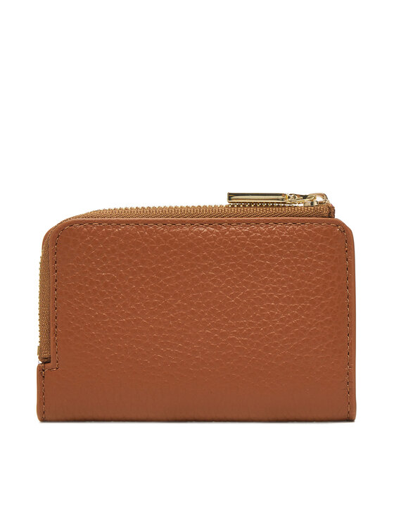 Coccinelle Coccinelle Мале жіноче портмоне MW5 Metallic Soft E2 MW5 17 01 01 Коричневий