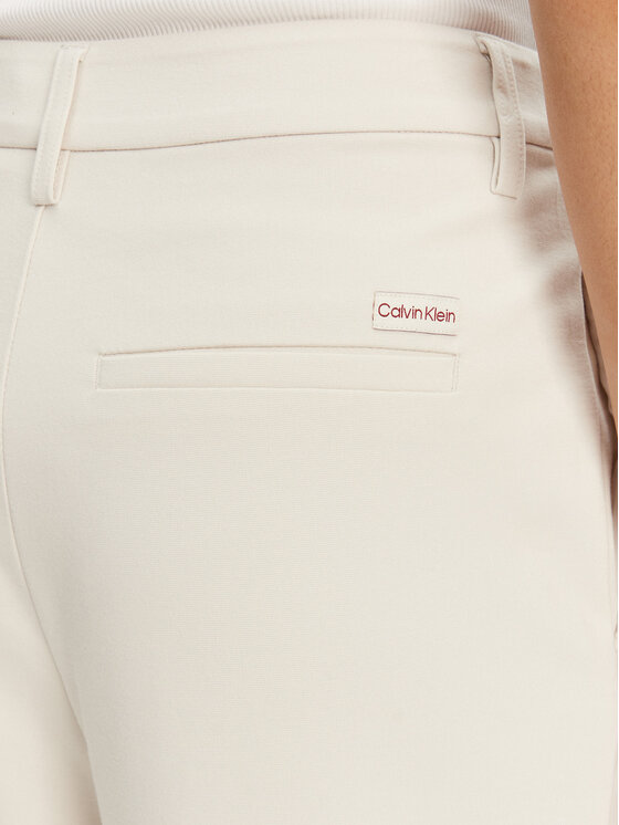 Calvin Klein Jeans Calvin Klein Jeans Панталони тип палацо J20J225334 Бежов Wide Leg