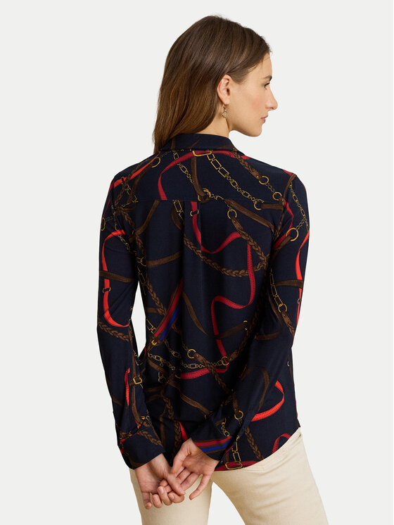 LAUREN RALPH LAUREN LAUREN RALPH LAUREN Särk 200P03716001 Tumesinine Regular Fit