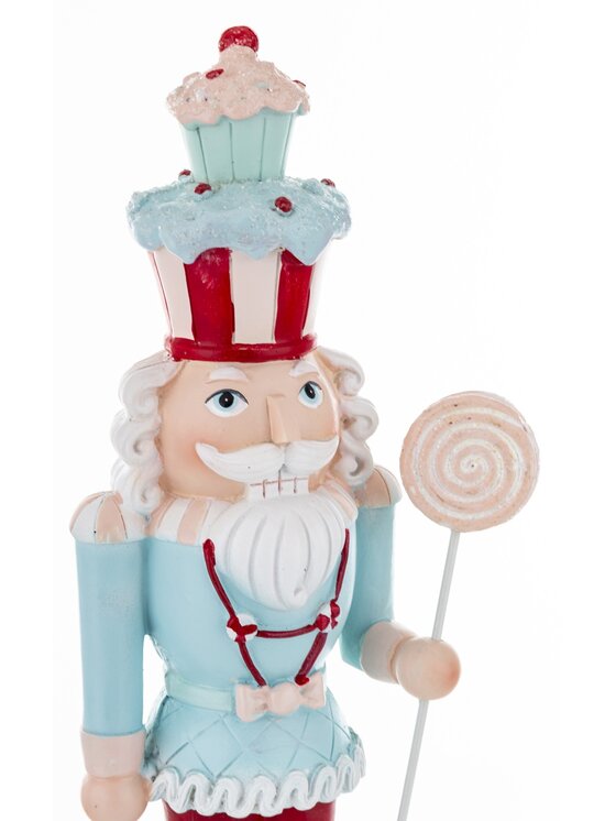 MIAhome MIAhome Figurka Dziadek do orzechów z mufinkami Turkusowy