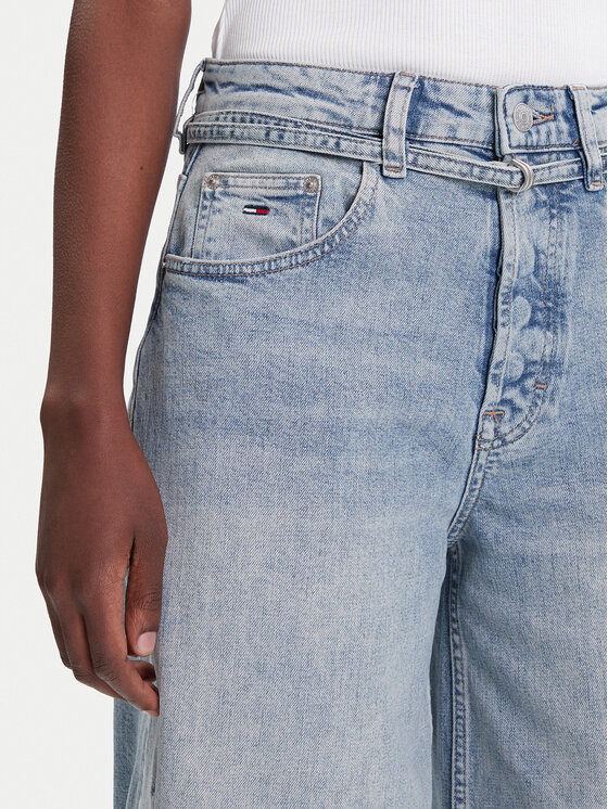 Tommy Jeans Tommy Jeans Jeans hlače Charlie DW0DW20473 Modra Wide Leg