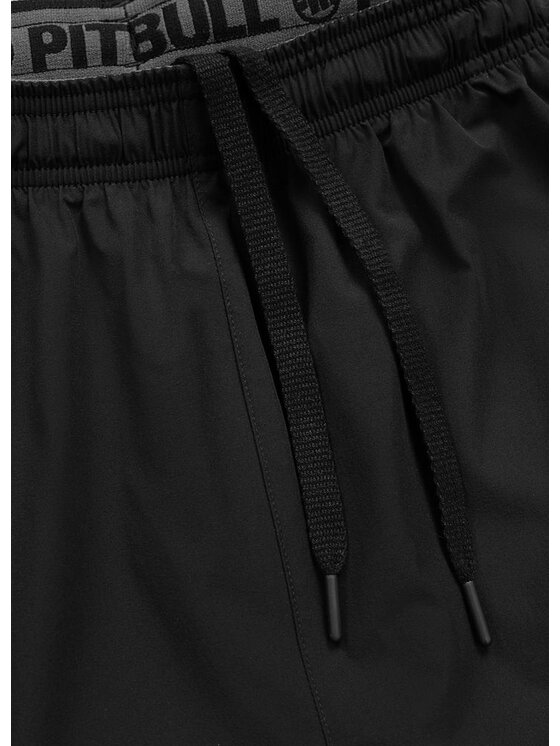 PITBULL PITBULL Szorty sportowe SPORT Czarny Regular Fit