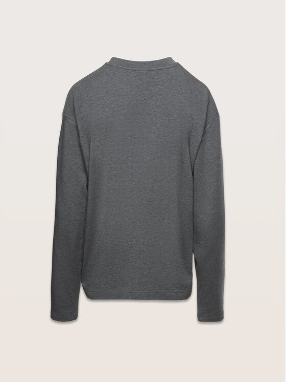 La Mania La Mania Felpa SONNET Grigio Classic Fit