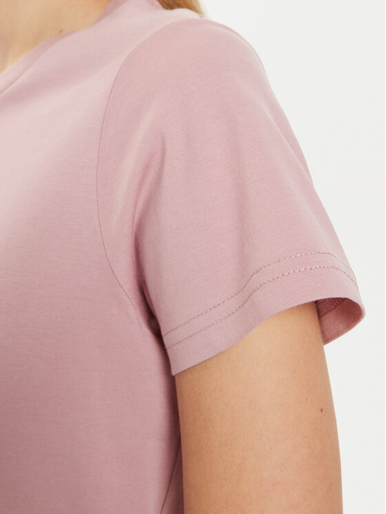 Lee Lee T-shirt Small Logo 112355197 Ružičasta Regular Fit
