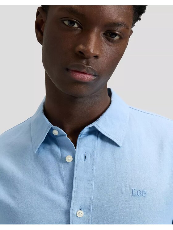 Lee Lee Koszula SHIRT Niebieski Regular Fit