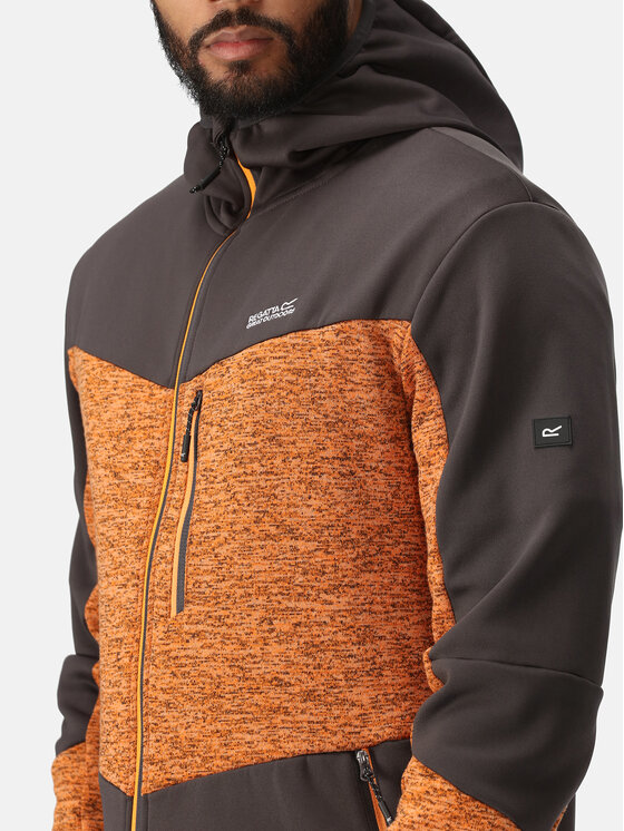 Regatta Regatta Felpa di pile Cadford V RMA535 Arancione Regular Fit