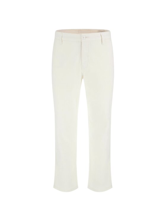 Guess Guess Spodnie materiałowe 164555 Biały Regular Fit