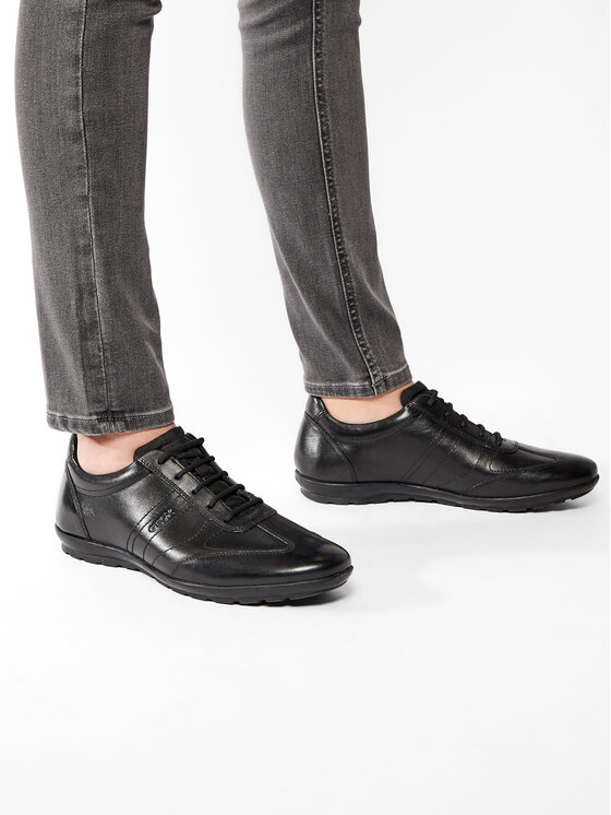 Geox Geox Sneakersy U Symbol B U74A5B 00043 C9999 Czarny