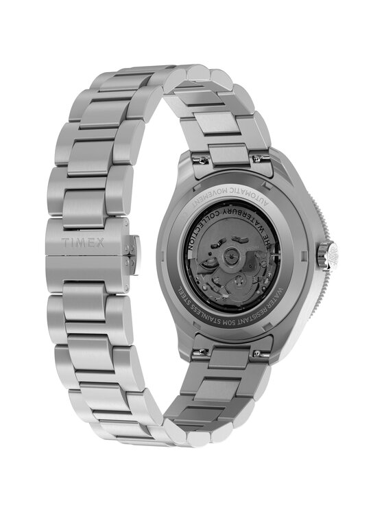 Timex Timex Zegarek TW2Y60600 Srebrny