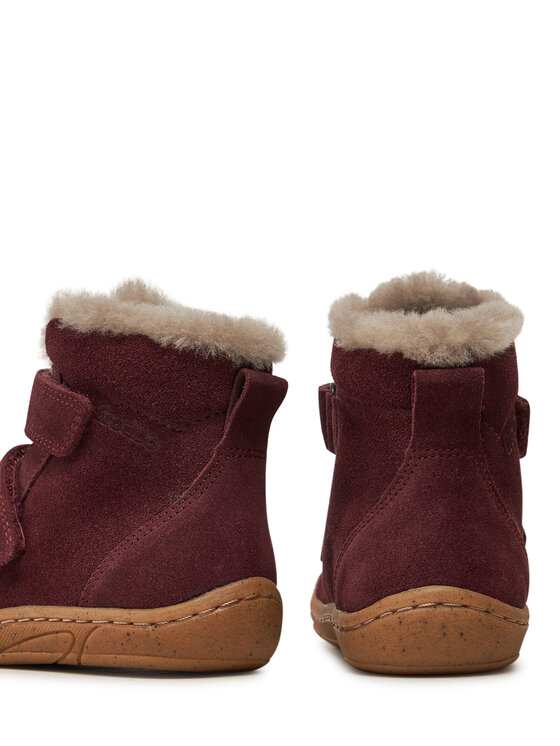 Froddo Froddo Zimski škornji Minni Suede G2110141-1 S Bordo rdeča