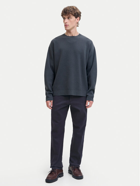Jack & Jones Jack & Jones Chino nohavice Kane Hank 12286940 Tmavomodrá Relaxed Fit