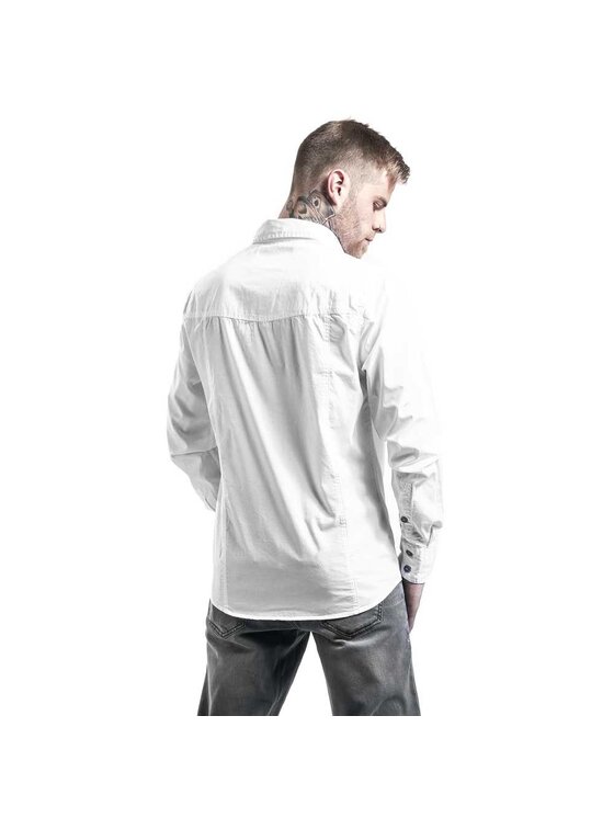 Brandit Brandit Koszula 4005.7.3XL Biały Slim Fit