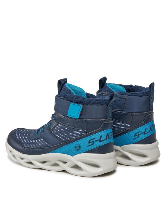 Skechers Skechers Sneakersy Twisted-Brights 401651L/NVBL Niebieski