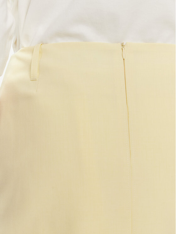 Herskind Herskind Miniszoknya Carolina 5115519 Sárga Regular Fit
