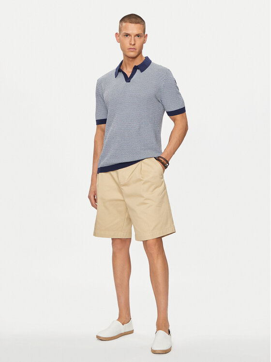United Colors Of Benetton United Colors Of Benetton Tricou polo 1094K3014 Bleumarin Regular Fit