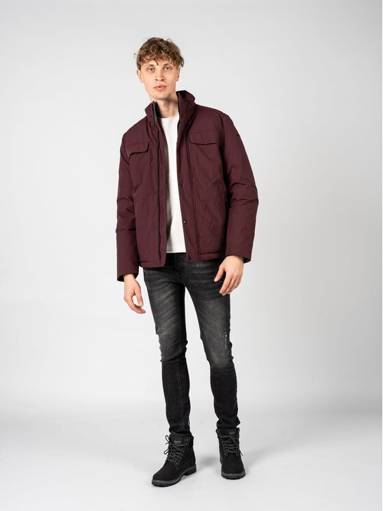 Geox Geox Giacca di transizione M2628L T2953 Bordeaux Regular Fit