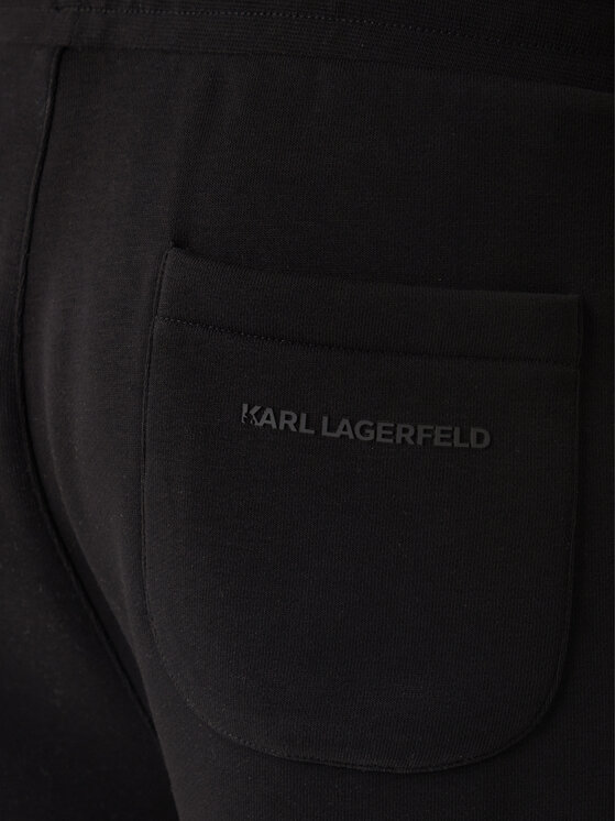 KARL LAGERFELD KARL LAGERFELD Športne kratke hlače 705118 562900 Črna Loose Fit