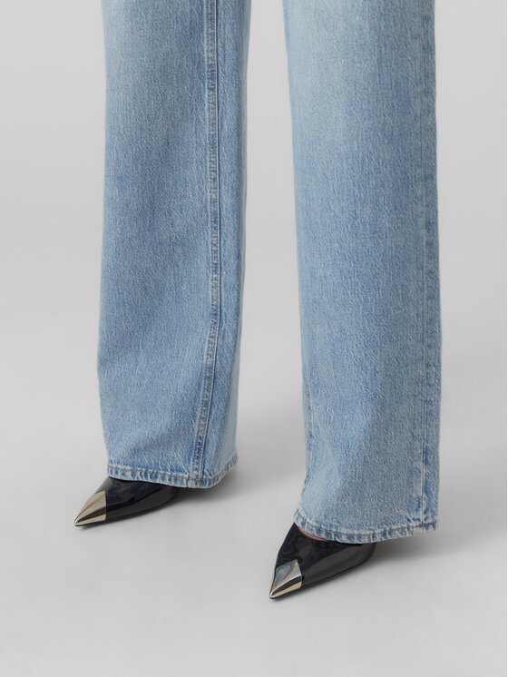 Vero Moda Vero Moda Jeans hlače Tessa 10283858 Modra Wide Leg