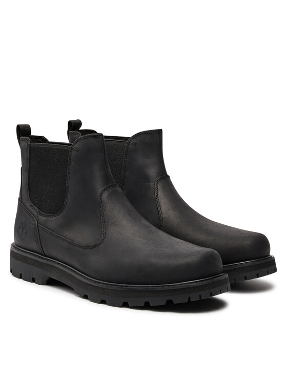 Timberland Timberland Chelsea cipele Britton Road Mid Chelsea TB0A6A4WW021 Crna