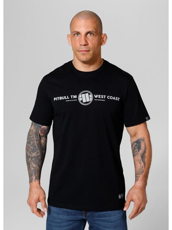 PITBULL PITBULL T-Shirt Koszulka Czarny Regular Fit