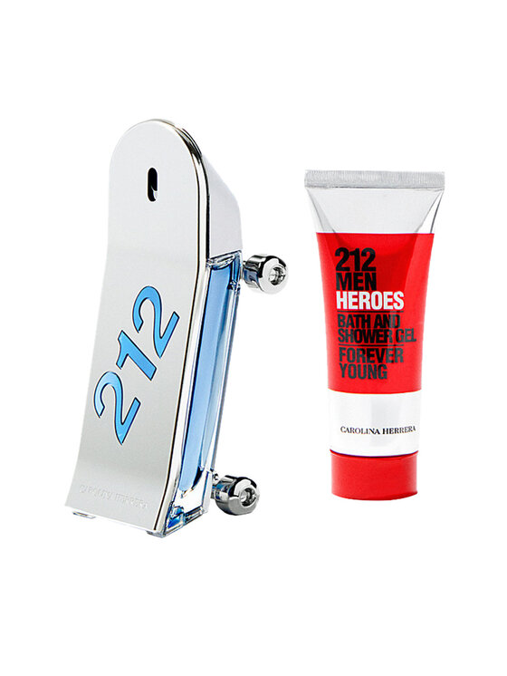 Carolina Herrera Carolina Herrera 212 Men Heroes zestaw - woda toaletowa 90 ml + żel pod prysznic 100 ml Zestaw zapachowy