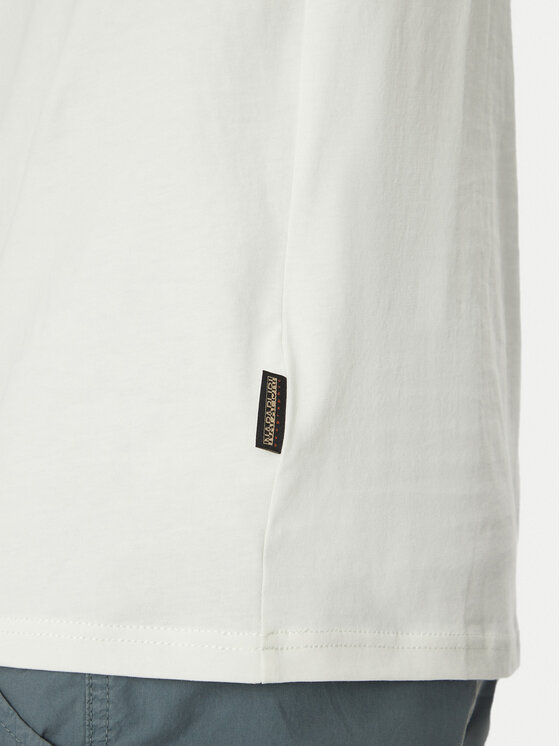 Napapijri Napapijri T-Shirt S-Vignoni NP0A4ILX Εκρού Regular Fit