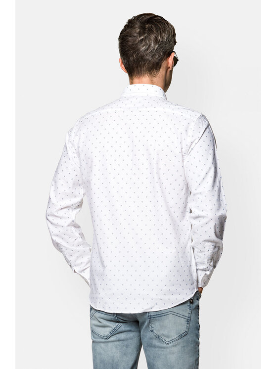 Lancerto Lancerto Koszula Michael KO073122000028 Biały Slim Fit