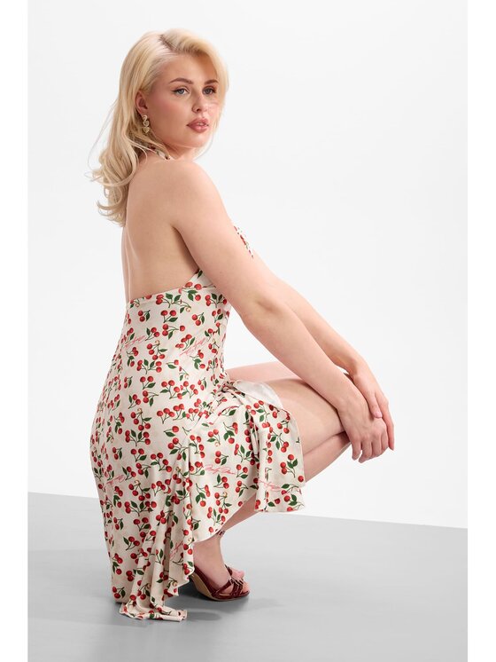 Guess Guess Kasdieninė suknelė 182719 Balta Classic Fit