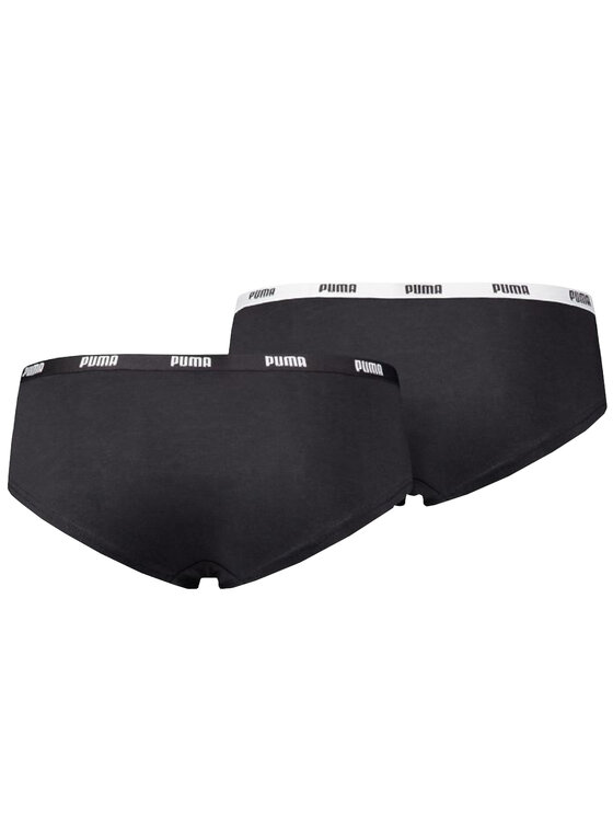Puma Puma Culotte classiche Puma Hipsters 2 Pack Nero
