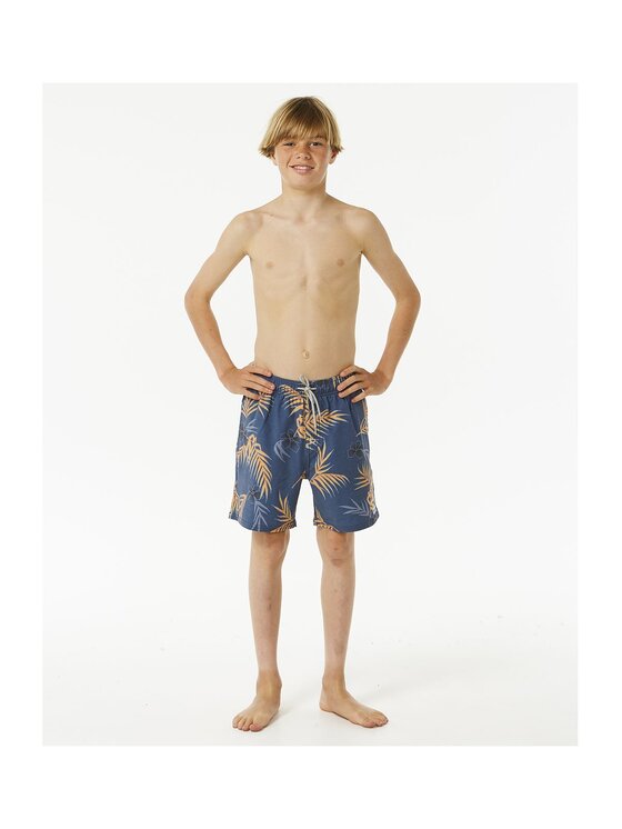 Rip Curl Rip Curl Szorty kąpielowe Surf Revival Floral Volley-Boy Granatowy