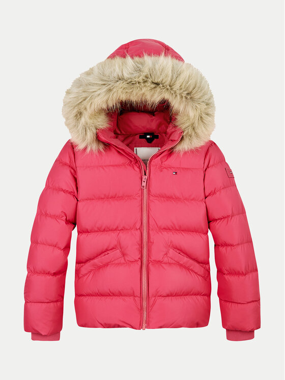 Tommy Hilfiger Tommy Hilfiger Daunenjacke Essential KG0KG07399 D Rosa Regular Fit