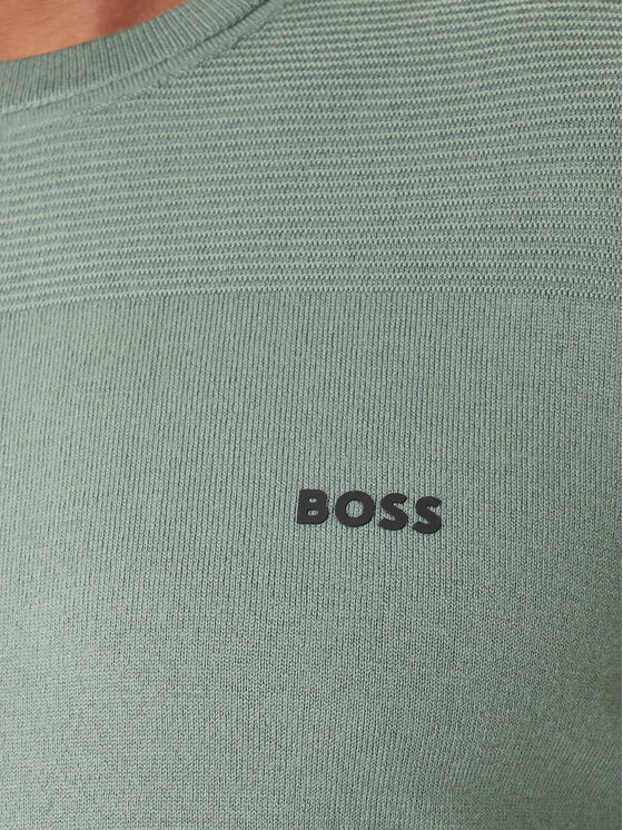 BOSS BOSS Pullover Momentum-X CN 50547507 Grün Regular Fit