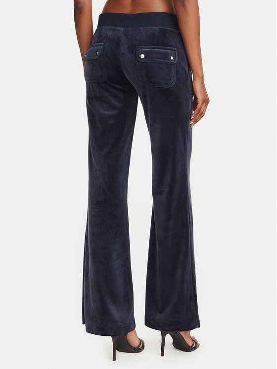 Juicy Couture Juicy Couture Spodnie dresowe Layla JCSEBJ001G Granatowy Regular Fit