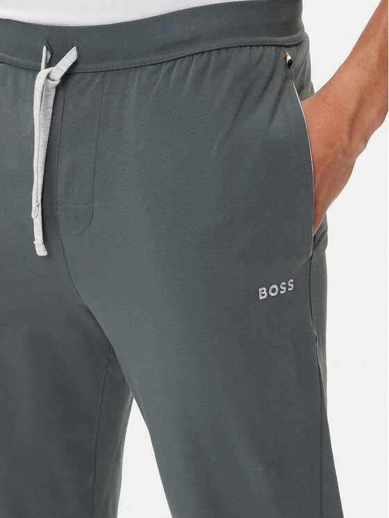 BOSS BOSS Donji dio trenerke Mix&Match 50515305 Zelena Regular Fit