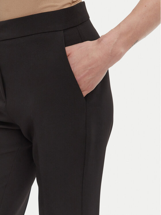 Maryley Maryley Stoffhose 25EB587/43NE Schwarz Regular Fit