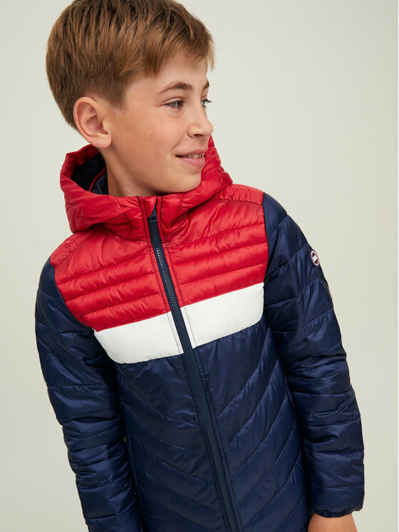 Jack & Jones Junior Jack & Jones Junior Zimska jakna 12212568 Tamnoplava Regular Fit
