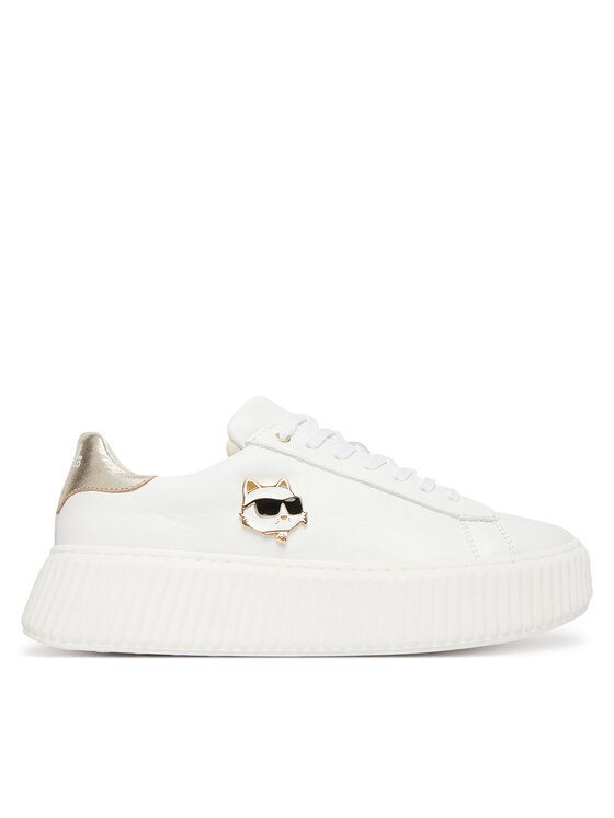KARL LAGERFELD KARL LAGERFELD Сникърси Z31167 S Бял