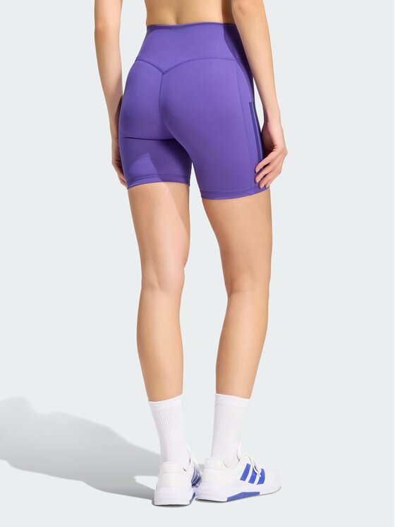 adidas adidas Szorty sportowe 158689 Fioletowy Fitted Fit