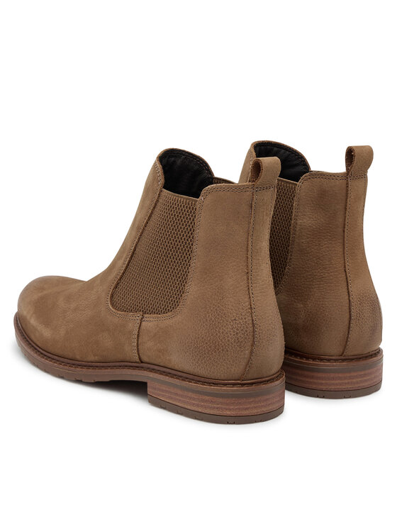 Tamaris Tamaris Kotníková obuv s elastickým prvkem 1-25056-41 Hnědá