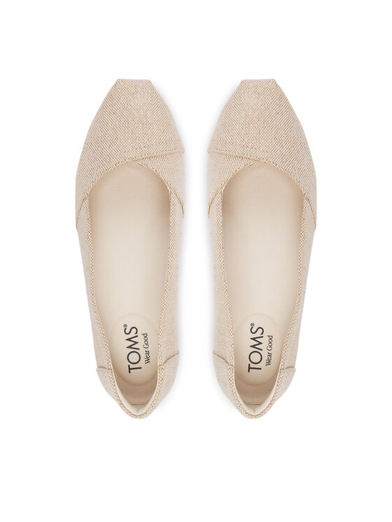 Toms Toms Балетки Alpargata Ballet 10023042 Бежевий