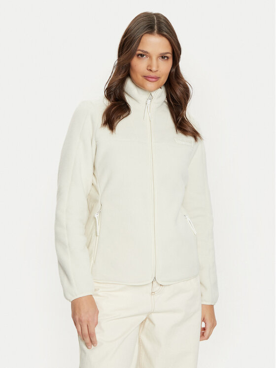 Napapijri Napapijri Felpa di pile Yupik NP0A4I55 Beige Regular Fit