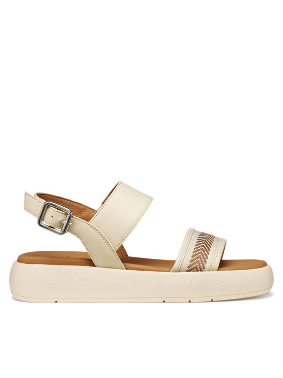 Geox Sandały D Camalei D650ND 05411 C1122 Écru