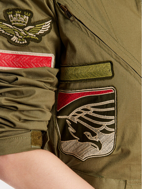 Aeronautica Militare Aeronautica Militare Kombinezon 231TU121DCT3120 Zelena Regular Fit
